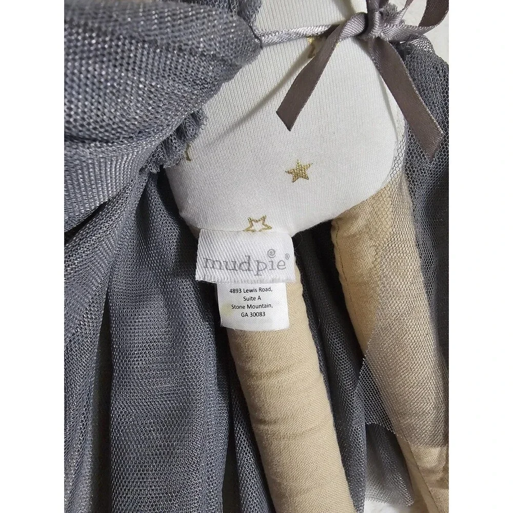 Mud Pie Fairy Princess Cloth Rag Doll 18